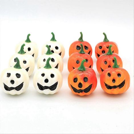 Petite citrouille miniature artificielle pour décoration d'Halloween