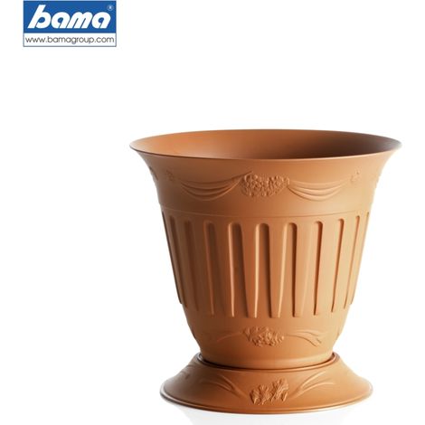 portavaso etika d. 25 c/sottov terracotta