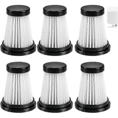 6 filtres HEPA pour aspirateur Moosoo K12 / K12 Pro / K13 et aspirateur à main Genius Invictus One 1.0/2.0 (1/5)