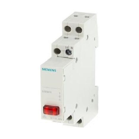 Indicatore luminoso 230V 1 LED rosso SIE5TE5800 segnalazione stato impianti