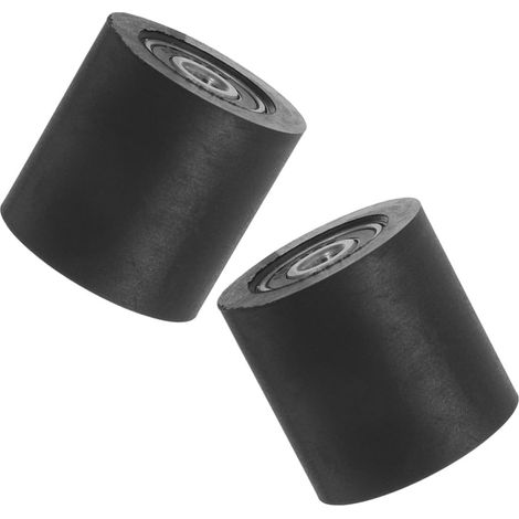 Gleitrollenlager für Möbel schwarze PU Rollen für
