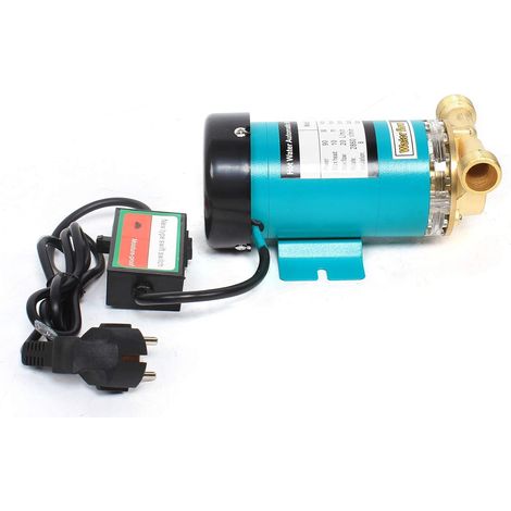 90W Druckerhöhungspumpe Zirkulationspumpe Warmwasser 20l/min Umwälzpumpe Automatische Booster Pumpe Wasserpumpe Hauswasserwerk für Dusche Garten Wasserdruck Erhöhen
