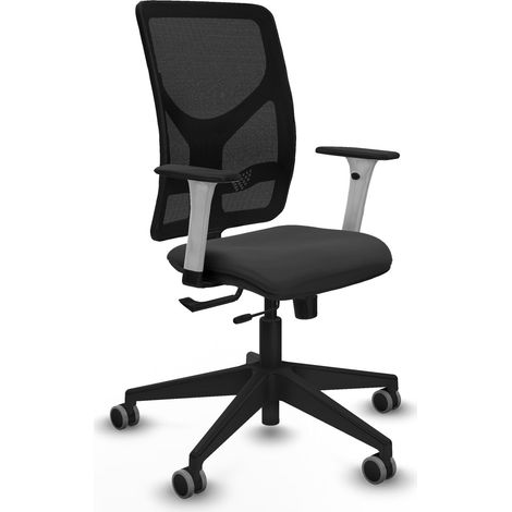 Silla de oficina piqueras y crespo Motilla blanco espuma cómoda (1/2)