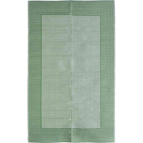 vidaXL Alfombra de exterior ARAKIL PP verde 190x290 cm (1/5)