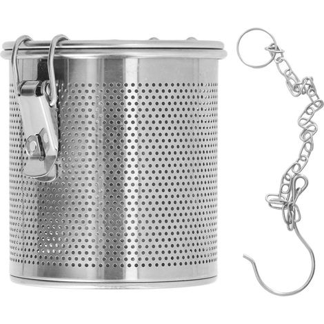 Sachet d'épices en acier inoxydable, filtre à bouillon 0.7L pour soupes et sauces (1/5)