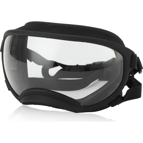 Lunettes pour chien anti-UV, résistantes aux chocs, élastiques et réglables, pour chiens de grandes races. Lunettes de soleil transparentes pour animaux de compagnie. (1/5)