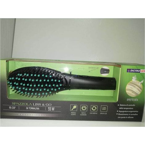 Spazzola per capelli piastra lisciante con display a led 55W (1/4)