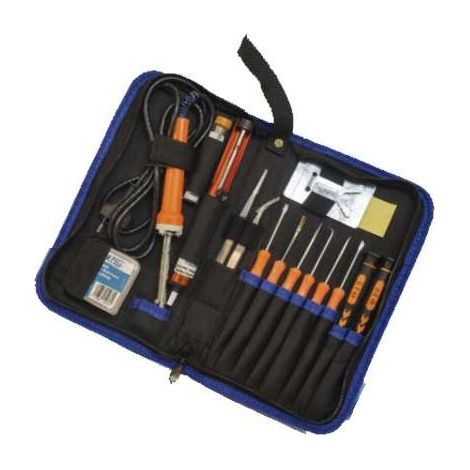 Set saldatura a stagno saldatore astuccio kit professionale - UM 90 KS30 (1/2)