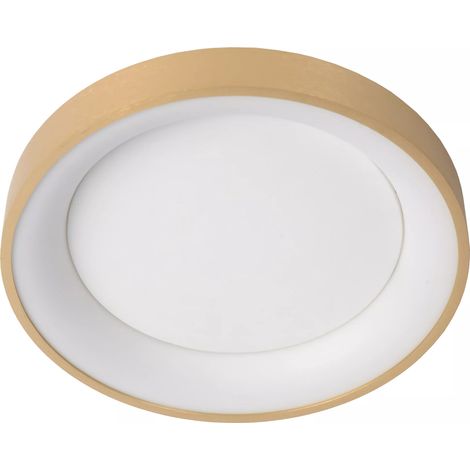 Plafoniera LED Lucide Vidal Ø28 20W oro tonda 2700K (1/4)