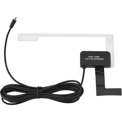 Antenne Radio FM Télescopique, Antenne de Radio de Voiture récepteur d'autoradio Dab, d'antenne de Radio portative de Radio numérique de Voiture Dab avec Le connecteur mâle de MCX (1/5)