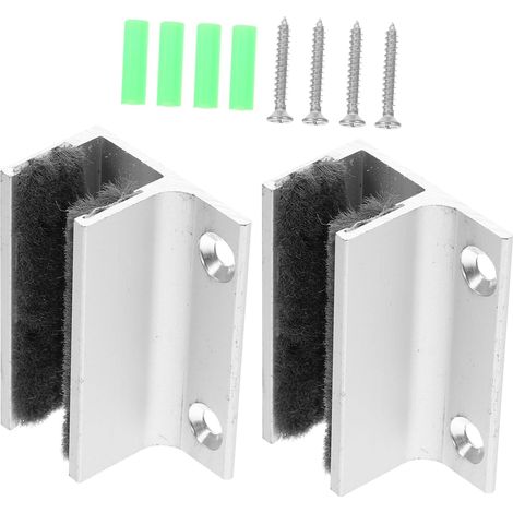 2 pièces guide de sol pour porte coulissante (1/5)