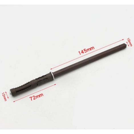 Lot de 8 supports invisibles flottants, fixation murale invisible, pour étagères (10 x 145mm) (1/5)