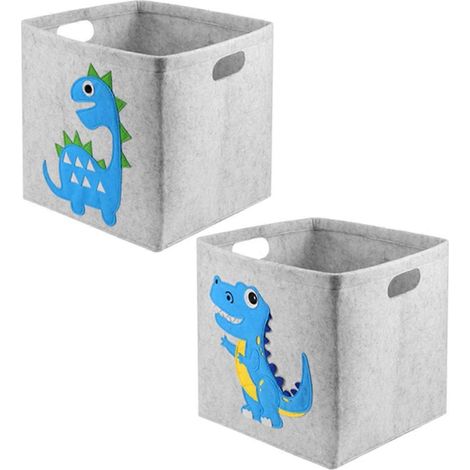 Panier de rangement en feutre de 30 cm (11,8 pouces), boîte de rangement moderne et pliable pour placard H (1/4)