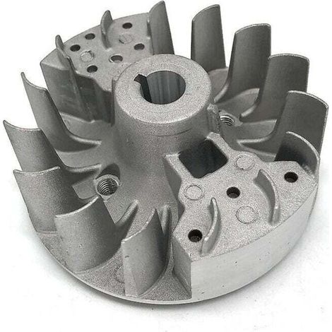 Volant magnétique pour débroussailleuse,Volant moteur 40-5 pour tondeuses CG430, 43A, BG430, 430, TL43 et TL52, Accessoires de tondeuse PIÈCE DE RECHANGE (1/4)