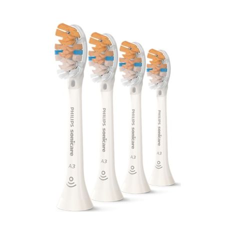 Cabezales para cepillo de dientes sónico Philips Sonicare A3 Premium All-in-One HX9094/87, color blanco. (1/5)