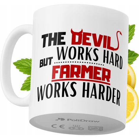 Lustige Kaffeetasse mit witzigem Textdesign für Bauern – ideal für Geburtstage, Namenstage und Feiertage. Hochwertige Tasse für besondere Anlässe, ob zu Hause, im Büro oder bei der Arbeit. Farbe: Weiß