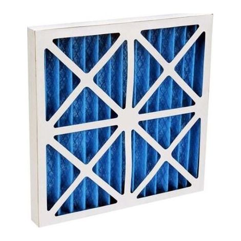 Filter Technology Filtre à panneau plissé G4, bleu/blanc