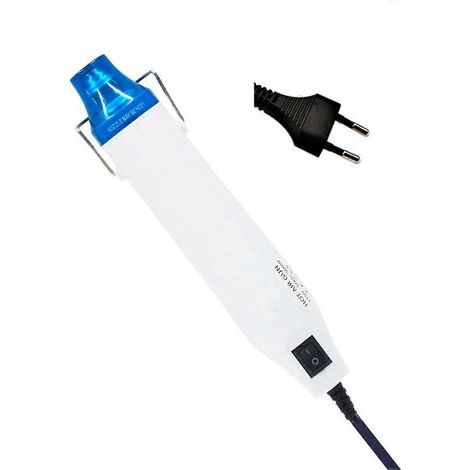 300-W-Heißluftgerät, Mini-Temperaturgebläse, EU-Stecker C--