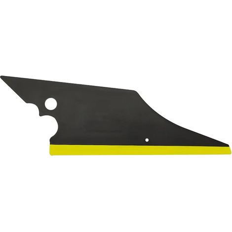 Spatola curva gialla Conqueror di ricambio per pellicole oscuranti PPF effetto carbonio per vetri. (1/4)