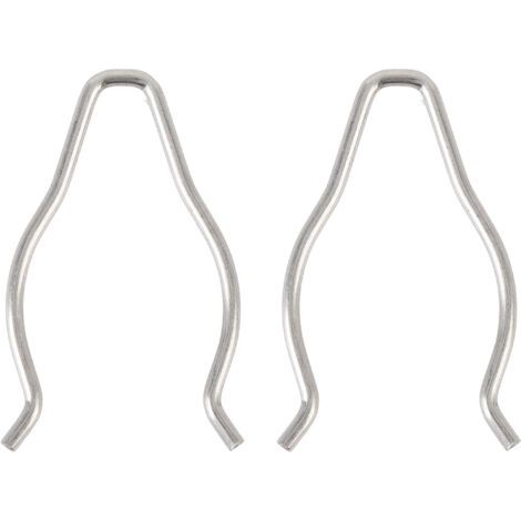 QORVA-Clip métallique pour tuyau d'eau de refroidissement, 2 pièces, pour éviter les fuites, 1319N5 11537548652, remplacement pour C3 II C4 C5 III BERLINGO