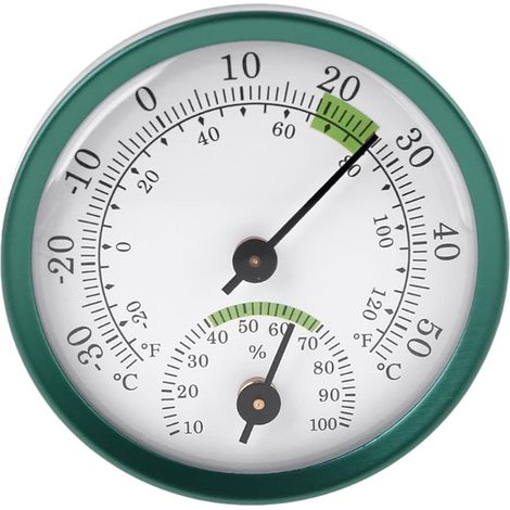 Outdoor Hygrometer Wireless Indoor Wall Thermometer Humidity and Temperature Monitor for Humidifiers, Greenhouse, Garden, Cellar, Closet, Digital Weather Sensor by (1/5)