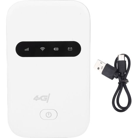 Hotspot WiFi Portable, Routeur Internet Mobile 4G avec Emplacement pour Carte SIM, Point D'accès WiFi sans Fil pour Les Voyages en Plein Air, jusqu'à 10 Utilisateurs, (1/5)