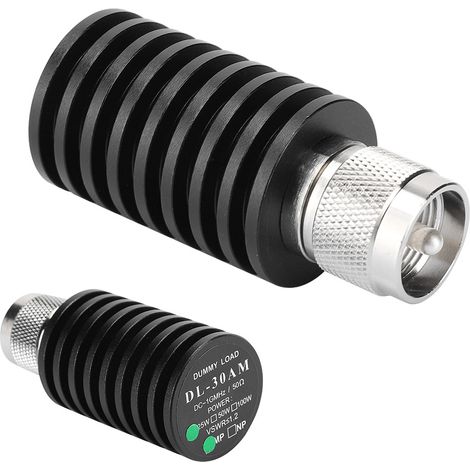 Charge fictive d'antenne DL 30 A CC 1 GHz 15 W 50 ohms Terminaisons coaxiales Radio bidirectionnelle pour test (connecteur M) (1/5)