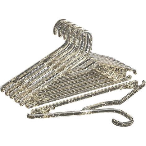 Kleiderbügel, Wäschebügel, rutschfeste, robuste Kleiderbügel für Kleiderschrank, Röcke, Jeans und Schals-Yellow