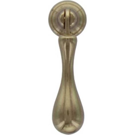 25 x MANIGLIA OTTONE 21396 18X63 MM LUCIDO