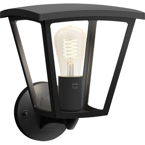 Philips Hue Inara - Intelligente LED-Außenwandleuchte, schwarz 929003098901 (1/5)
