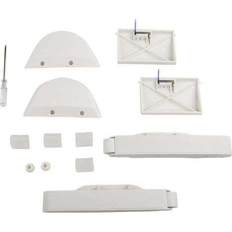 Kit de rechange pour Hayward pour navigator Pro : AXV417WHP Pod Chaussures clapet oscillant Kit de réparation pour aspirateur de piscine 22 x 15 cm (kit complet) (1/5)