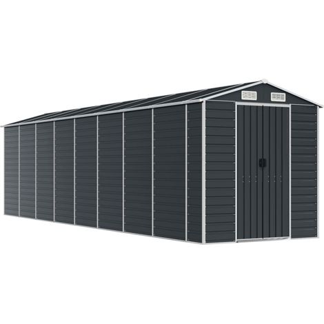 Maison Exclusive - Capanno da Giardino Antracite 191x725x198cm in Acciaio Zincato