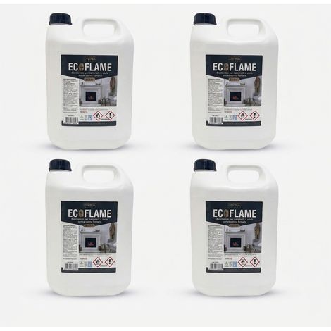 20 Litres De Bioéthanol Ecoflame Pour Cheminées Biologiques De Haute Qualité (1/4)