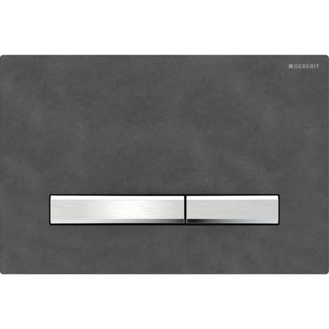 Geberit Sigma50 - Plaque de déclenchement Sigma50, ardoise Mustang 115.788.JM.2