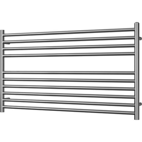 Aston - Stainless Steel Heated Towel Rail - H600mm x W1000mm - Straight (1/3)
