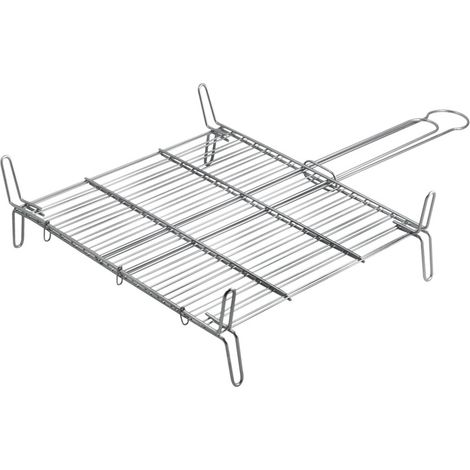 Chrome Doppelgrill 40x40cm