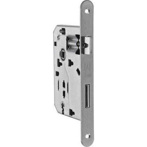 5 x PATENT SERRATURA Q.8/70 GRIGIO 45 B. TONDO S/GACCIA