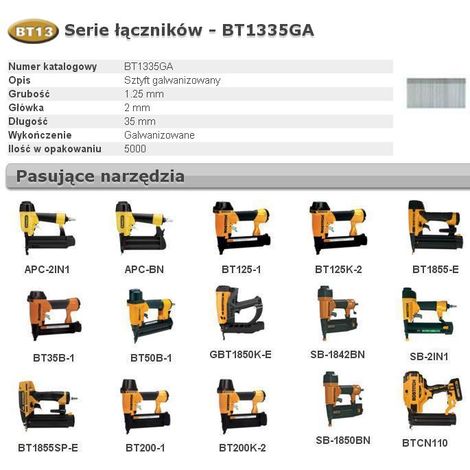 Bostitch BOSBT1335GA5 - Clavo