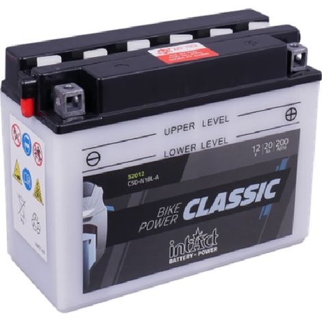 Batería de moto Y50-N18L-A2  Plomo ácido C50-N18L-A2