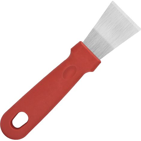 Racloir de hotte de cuisine en acier inoxydable, petit racloir multifonction pour nettoyer cuisine et réfrigérateur (1/5)