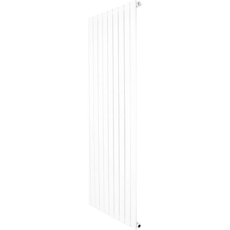 Flat Single Column Radiator - 1600 x 700mm - White (1/5)
