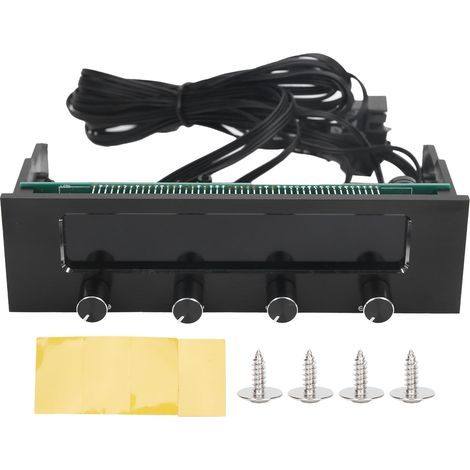 4-Kanal-Lüftersteuerung mit LCD-Bildschirm für PC - STW-6041 (1/5)