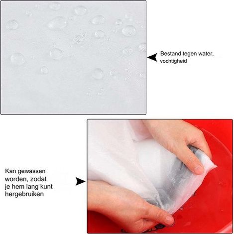 Bolsa para ropa，Bolsa de almacenamiento transparente，Bolsa para ropa con cremallera，10 unidades，Bolsa de tela lavable para abrigos (1/4)