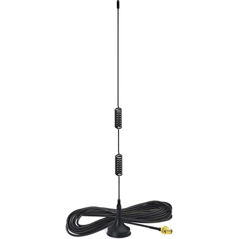 Antenne VHF UHF Mobile Bibande 136-174/400-460 MHz Femelle SMA (1/5)
