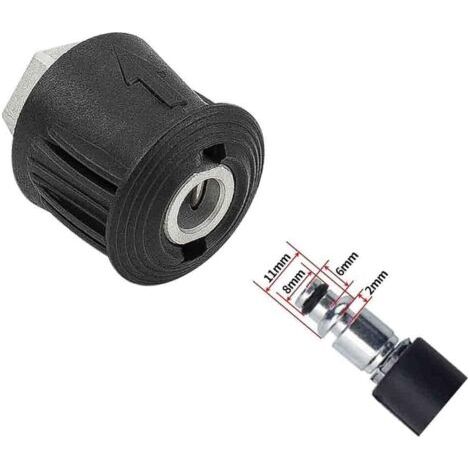 1 Adaptateur M22 Connecteur Tuyau Nettoyeur Haute Pression Aluminium Nylon Compatible Karcher Bosch Nilfisk