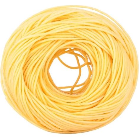 Stoppino in cotone biologico con canapa e cera d'api commestibile, lungo 60 metri, a combustione lenta e antigoccia, perfetto per candele profumate fatte in casa.
