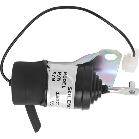 Kraftstoffabsperrventil, Motorstopp, Flammenausfall-Abschaltwerkzeug, 12 V DC für Cummins 052600‑1001 04287583 (1/5)