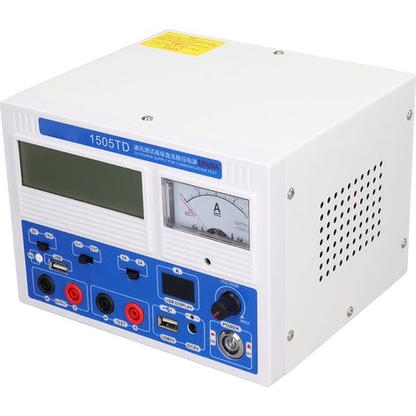 Gleichstromnetzteil mit variabler, einstellbarer LCD-Anzeige, Schaltregler, lineares Tischnetzteil, Eingangsspannung AC 220 ± 10 % V (1/5)