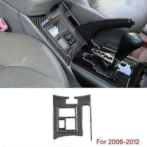 Für Toyota RAV4 2006-2019: Mittelkonsolen-Interieuraufkleber aus weicher Kohlefaser – Zubehör zur Fahrzeugmodifikation (5 Stück)