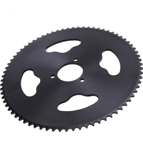 Pignon de chaîne arrière 74 dents T8F en acier 30mm pour moto - Pièce de rechange durable (1/5)